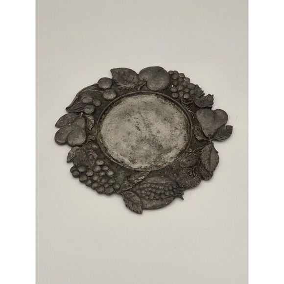 William Sonoma Fein Zinn Etain 95%‎ Pewter Made in Italy Wine Coaster - Picture 1 of 5